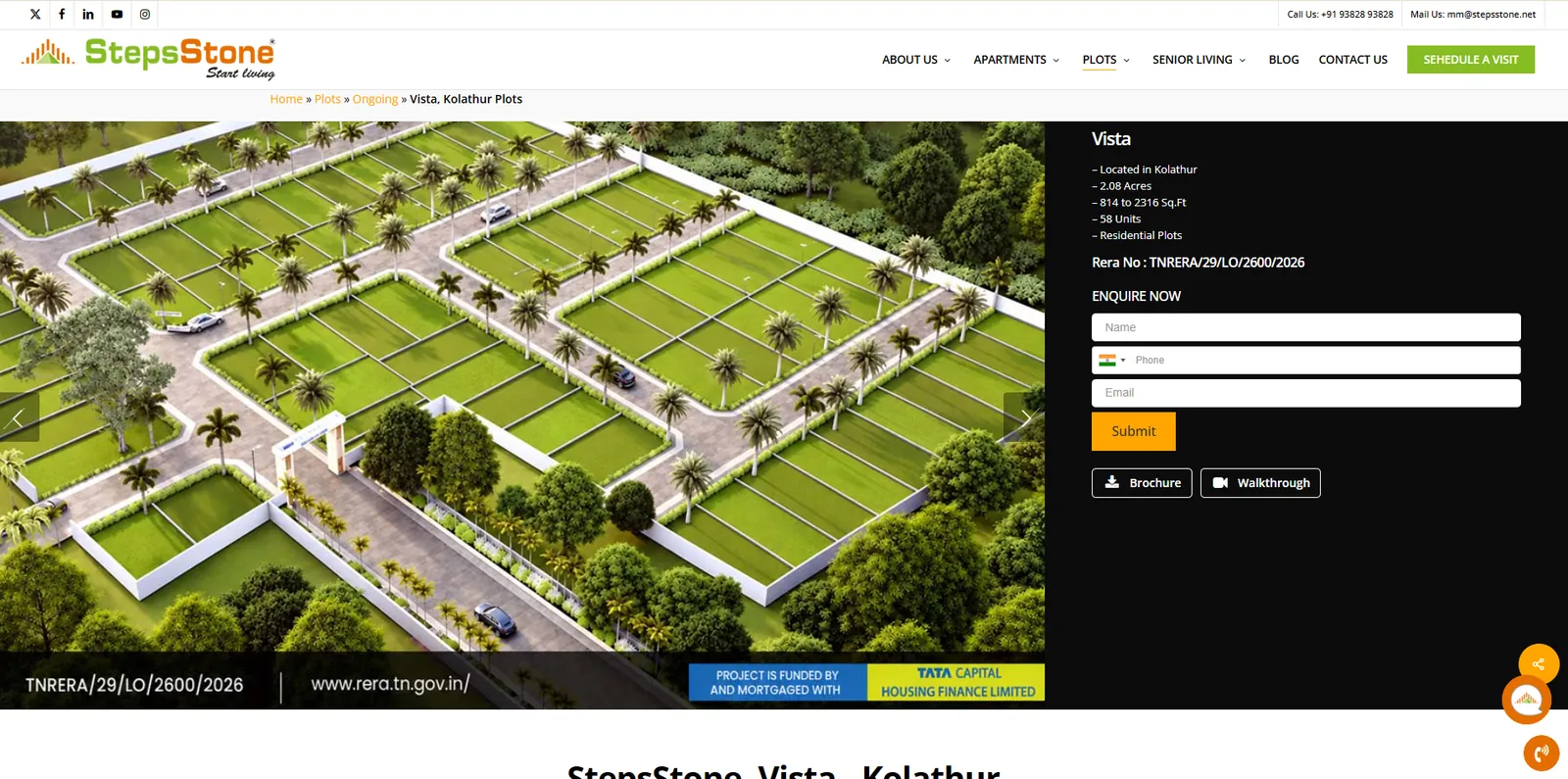 Stepstone website preview